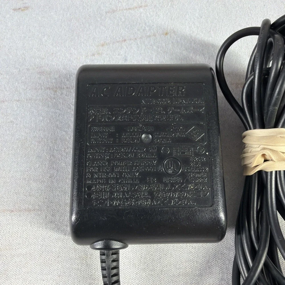 Original Nintendo OEM NTR-002 Power Supply AC Adapter for Nintendo SP/DS